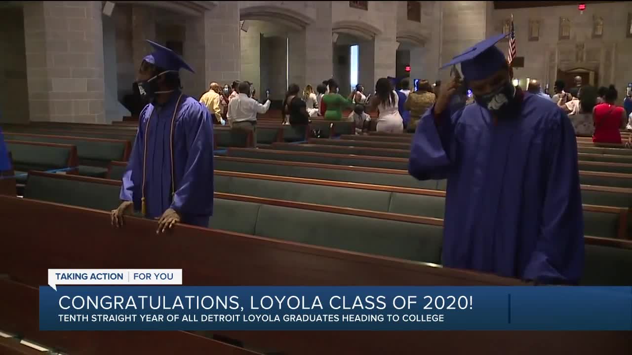 Detroit Loyola graduates all students for 10th straight year