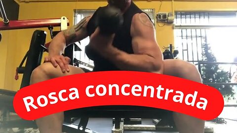 Como fazer a rosca concentrada corretamente