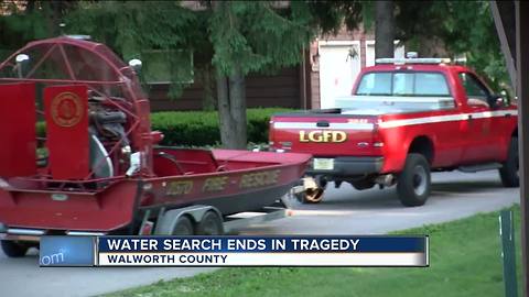 Body of 14-year-old boy recovered in Peters Lake in Walworth County