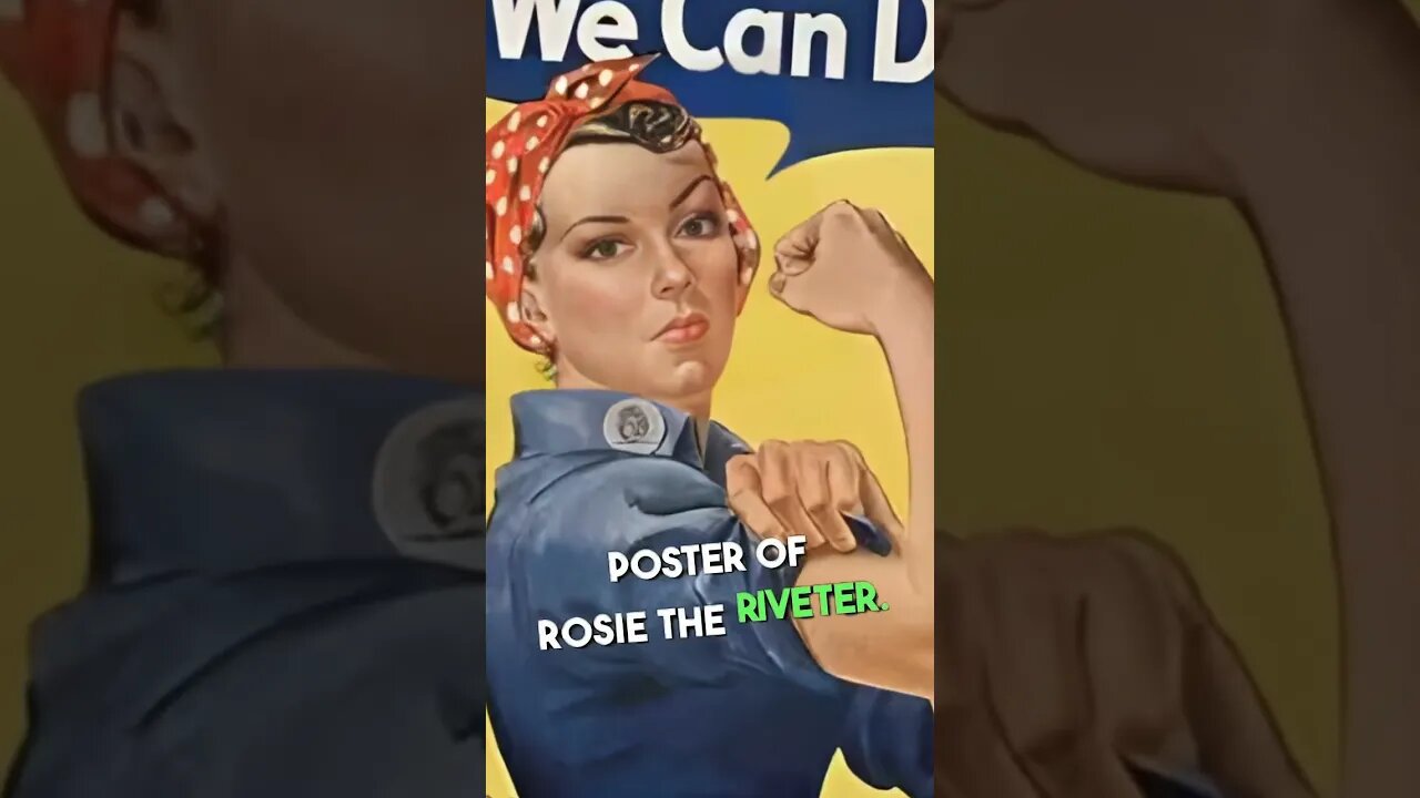 Who Was the REAL ROSIE THE RIVETER? #shorts