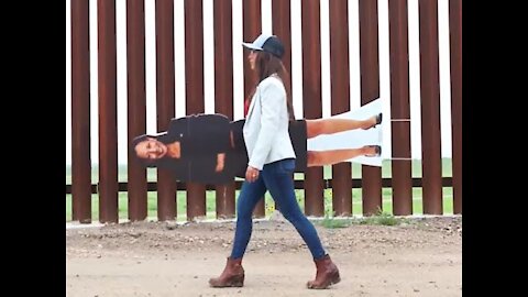 Lauren Boebert Trolls Cackling Kamala With Cardboard Cutout At The Border In SCATHING New Ad