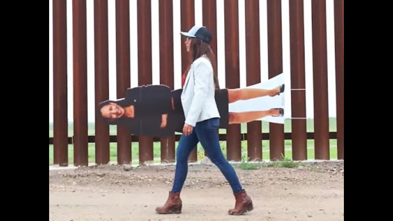 Lauren Boebert Trolls Cackling Kamala With Cardboard Cutout At The Border In SCATHING New Ad