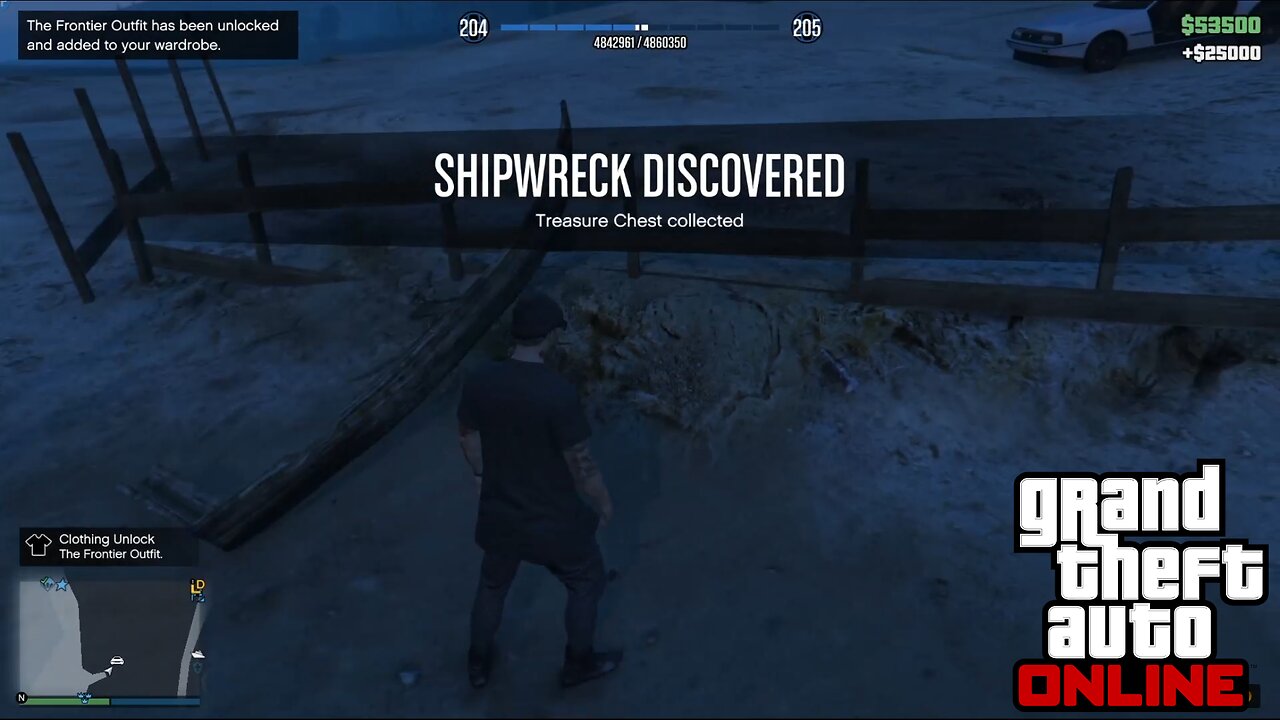 GTA Online Shipwreck Location Day 50