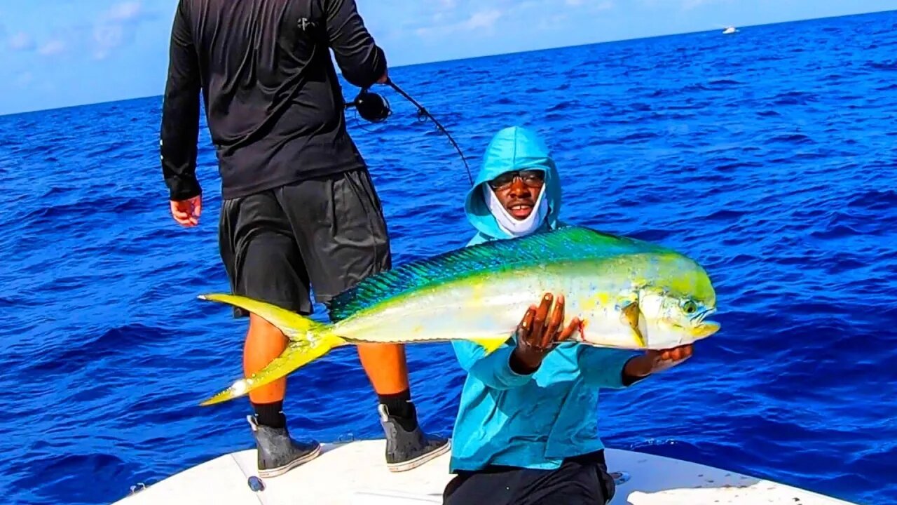 This FISH changes COLORS! Mahi Mahi Catch and Cook