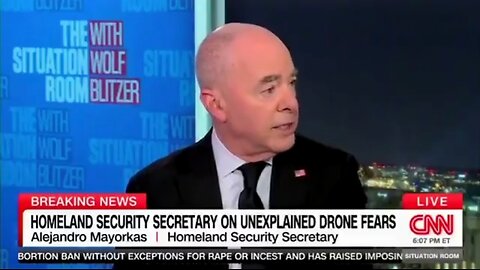 DHS Secretary Blames Congress For Not Shooting Down Drones Above America