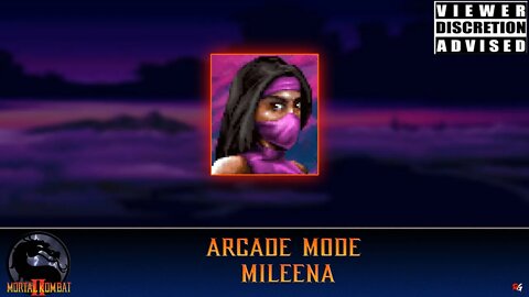 Mortal Kombat 2: Arcade Mode - Mileena