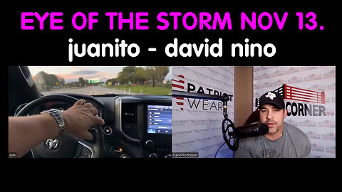 Juan O Savin Reveal "Serious Crisis" Nov 13, 2023 - EYE OF THE STORM