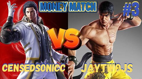 Tekken 7 PSN Sunday Money Match Tournament #3 Losers Finals JayTwoJs vs CensedSonicc #tekken7 #ps4