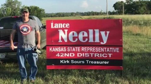 Representative Lance Neelly at the 2021 Leavenworth picnic￼