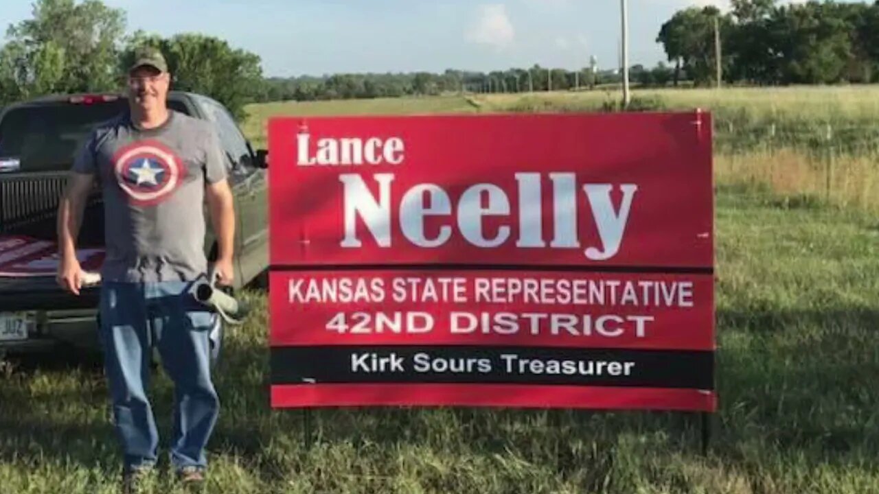 Representative Lance Neelly at the 2021 Leavenworth picnic