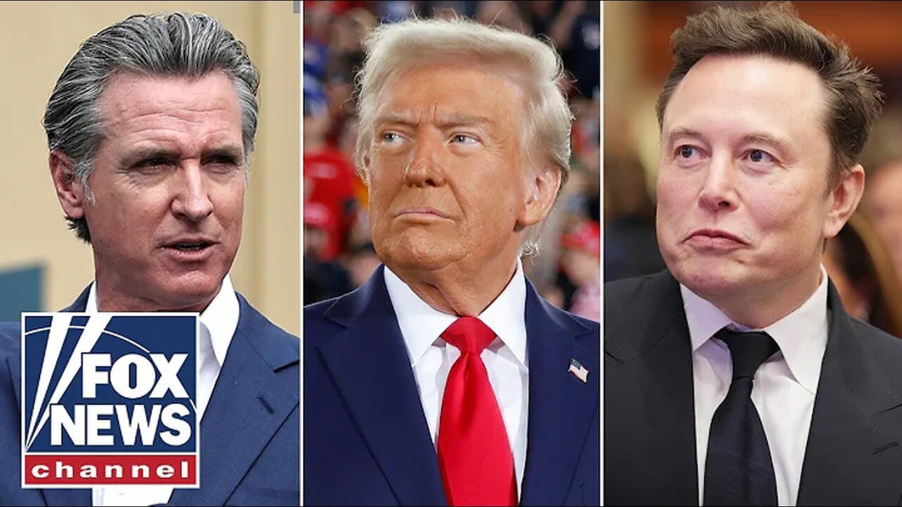 Hosts react to Newsom's warning shot to Trump, Musk