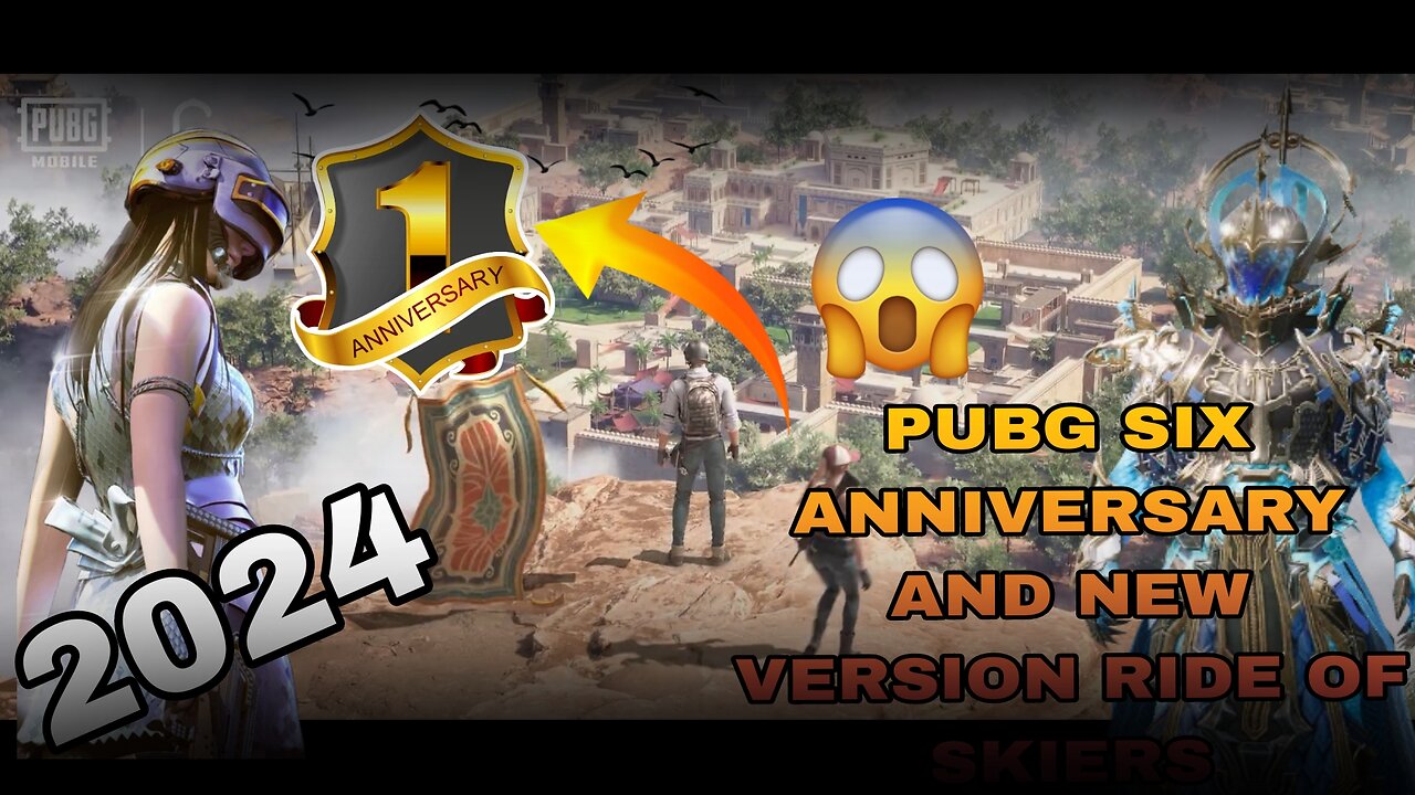 Pubgmobile ride the skies for🎮treasure and victory l the 6thanniversary#pubgmobile#viral #newversion