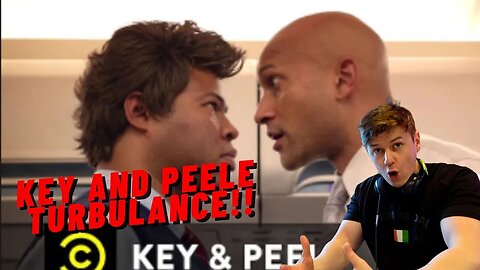 FIRST TIME WATCHING | KEY AND PEELE - TURBULANCE!!((IRISH REACTION))