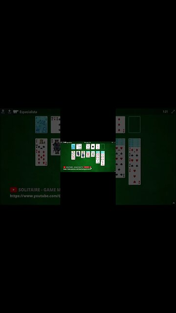 Microsoft Solitaire Collection Klondike EXPERT Level # 445 #shorts