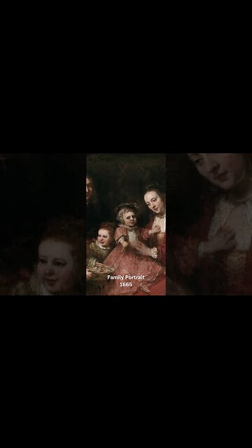 Rembrandt's painting collection Part 35 #shorts