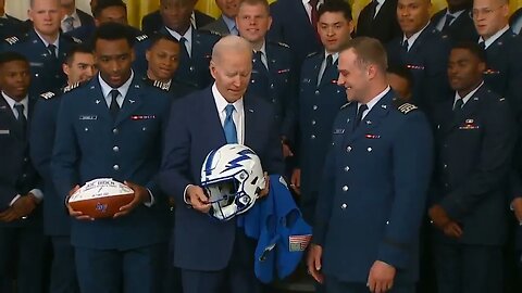 Senile toddler in chief Biden