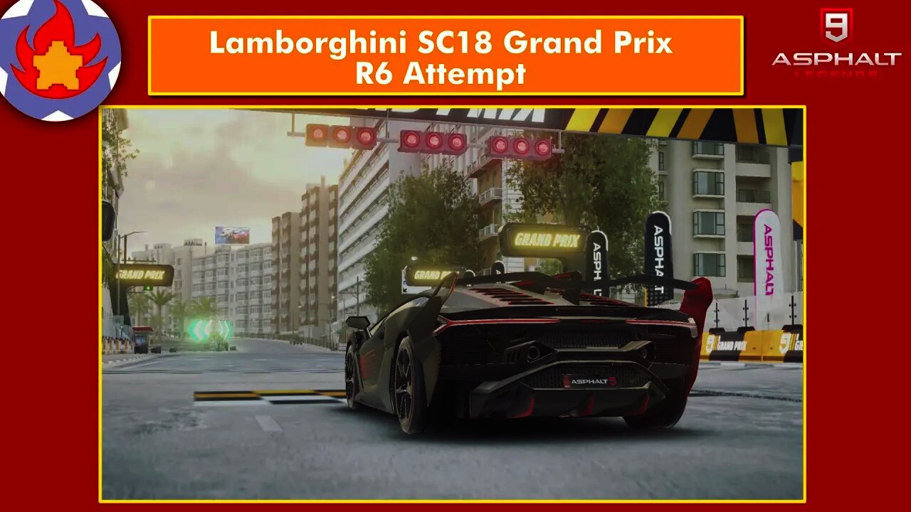 Lamborghini SC18 Grand Prix R6 Attempt | Asphalt 9: Legends for Nintendo Switch