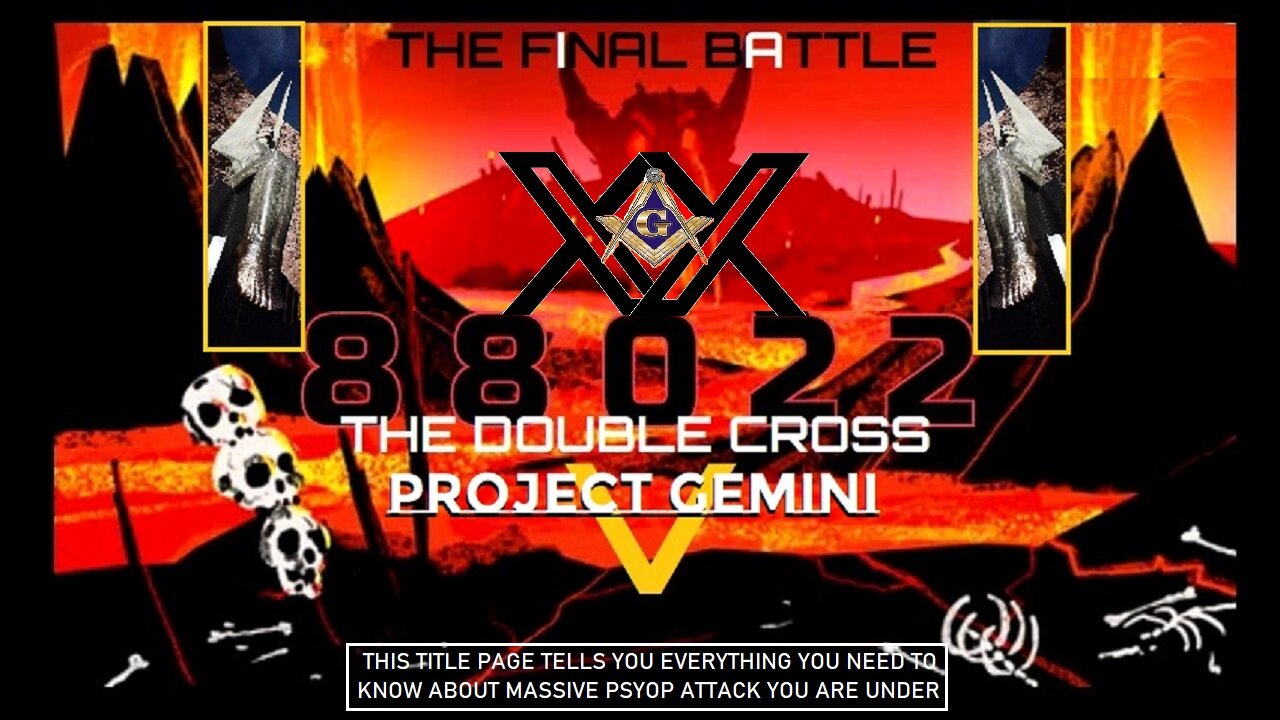 THE FINAL BATTLE- THE XX-11 CHAPTER- THE DOUBLE CROSS 'PRESTIGE' - PROJECT GEMINI! HOOVER DAMS FALLEN ANGEL TWIN 6 TOED IDOLS!