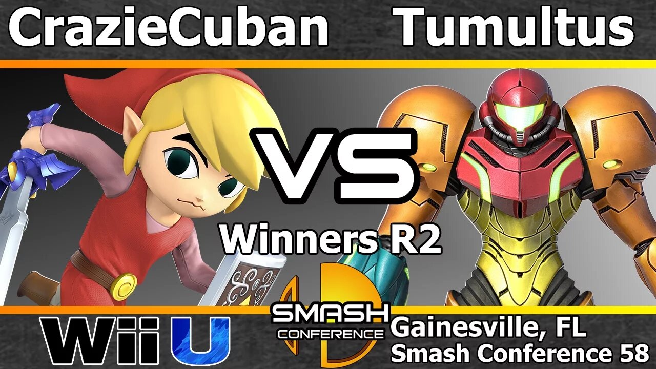 CrazieCuban (Toon Link) vs. Tumultus (Samus) - Winners R2 - SC58