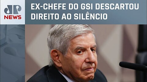 Sessão de depoimento do general Heleno na CPMI do 8 de Janeiro dura quase 10 horas