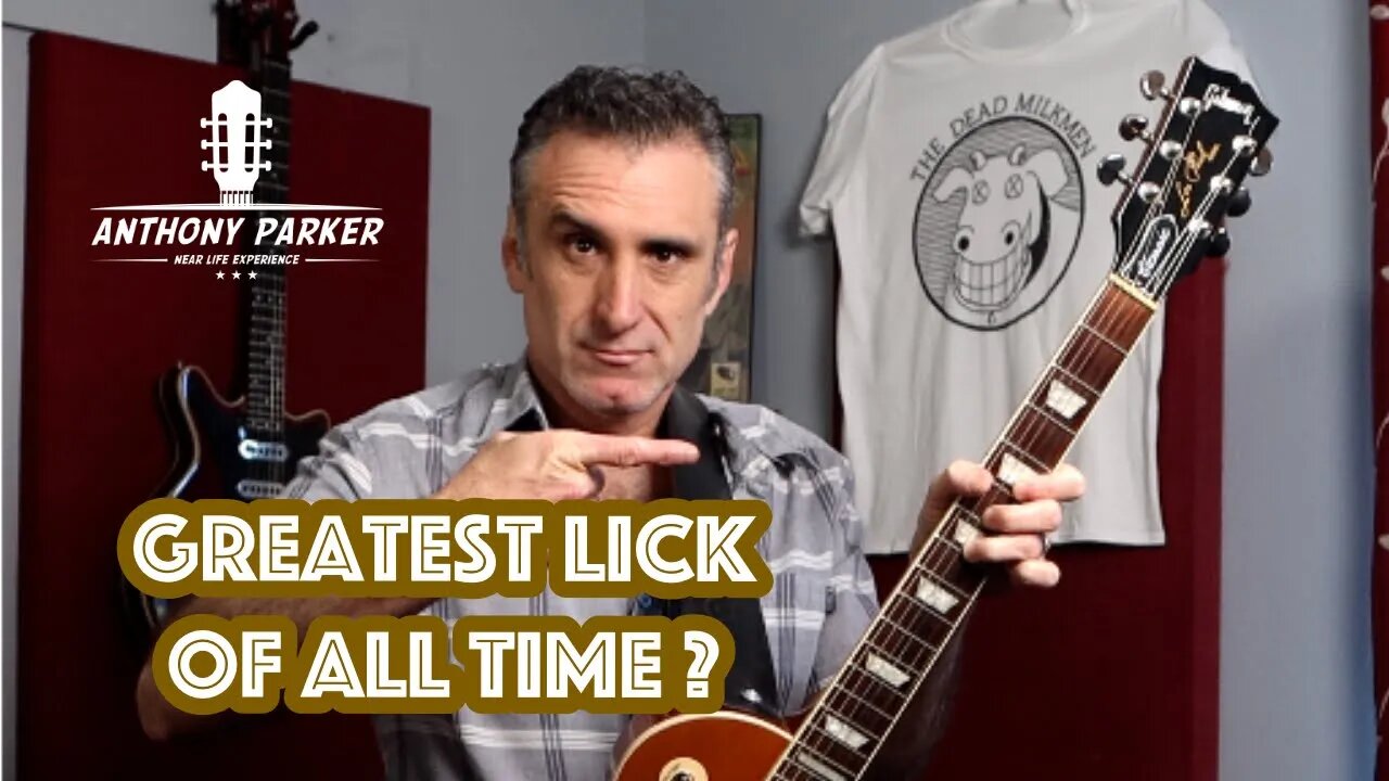 The greatest ROCK guitar lick of all time!