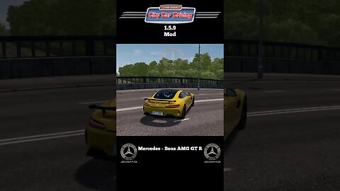 City Car Driving 1.5.9 - Mercedes-AMG GTR #citycardriving #tiktok