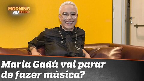 Maria Gadú vai parar de fazer música. Confere, produção?