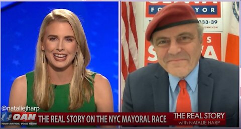 The Real Story - OAN NYC Mayoral Race with Curtis Sliwa