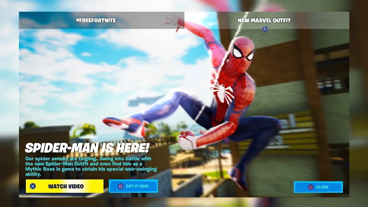 Spider-Man Arrives | Fortnite