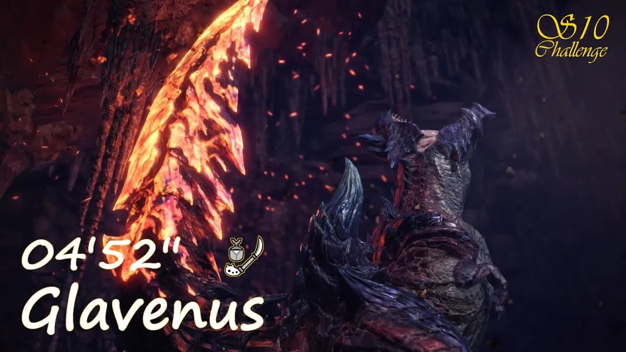 Glavenus (04'52'') | Insect Glaive | Monster Hunter World: Iceborne | "Sub 10 Challenge"