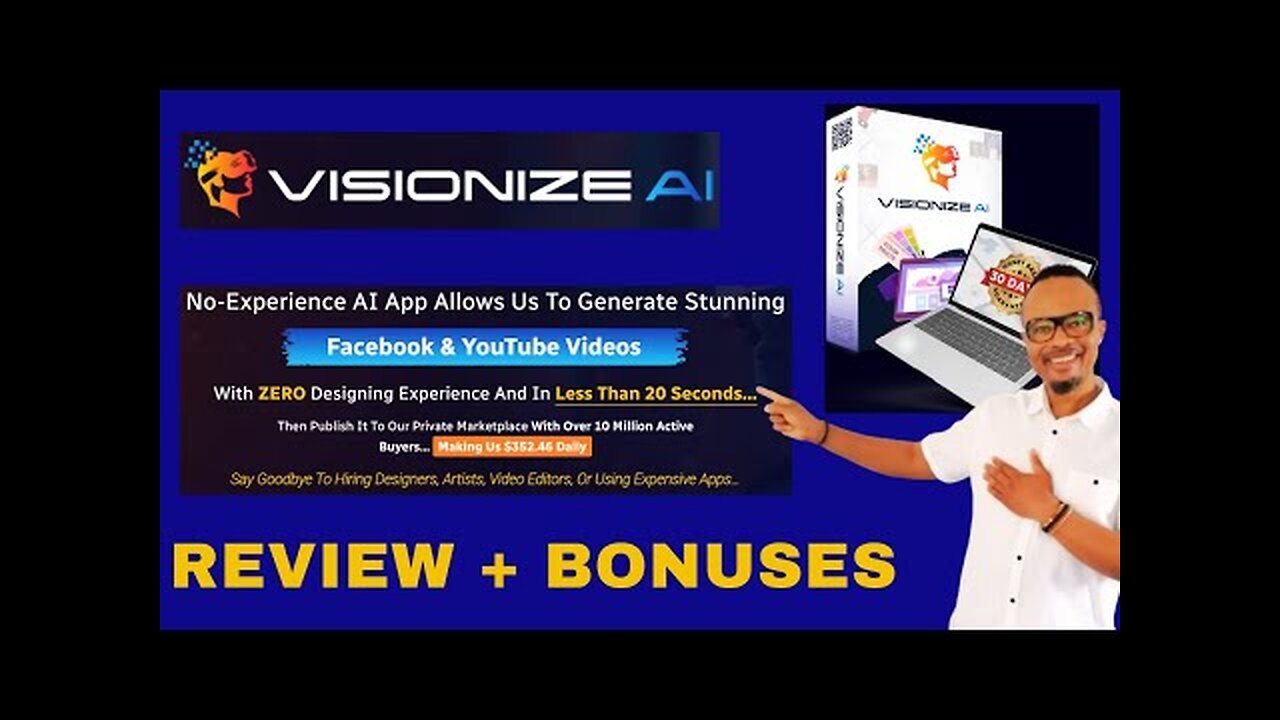 Visionize Ai Review + Demo +4 bonuses which boosting your earnings