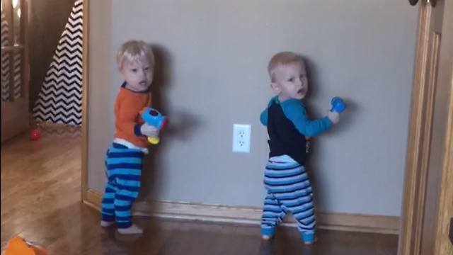 Baby Handymans In Action