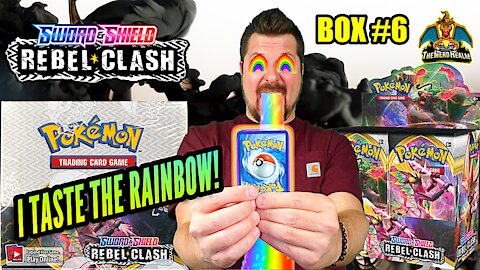 Rebel Clash Booster Case (Box 6) | Pokemon Cards Opening