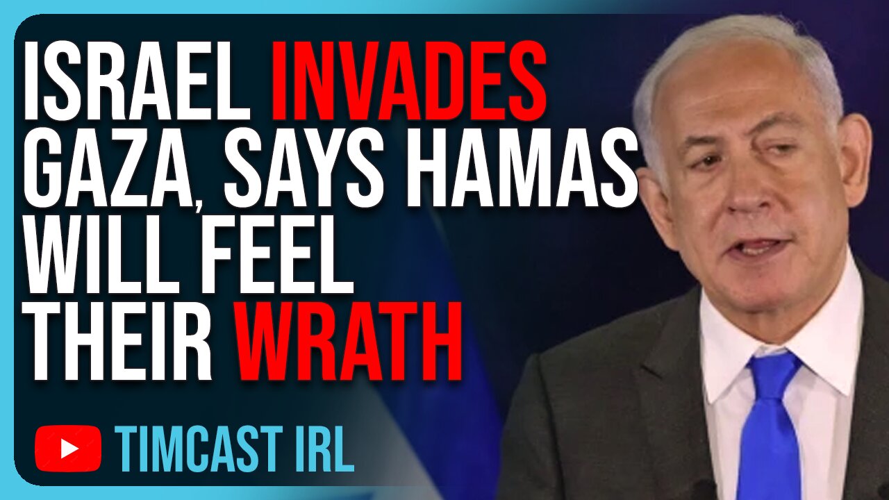 Israel INVADES Gaza, Says Hamas Will FEEL THEIR WRATH