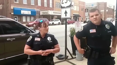 HEY WHAT ARE YOU DOING id refusal I don't answer questions first amendment audit