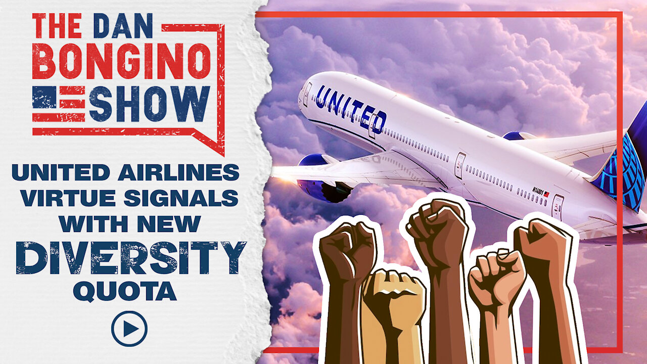 United Airlines Virtue Signals with New Diversity Quota