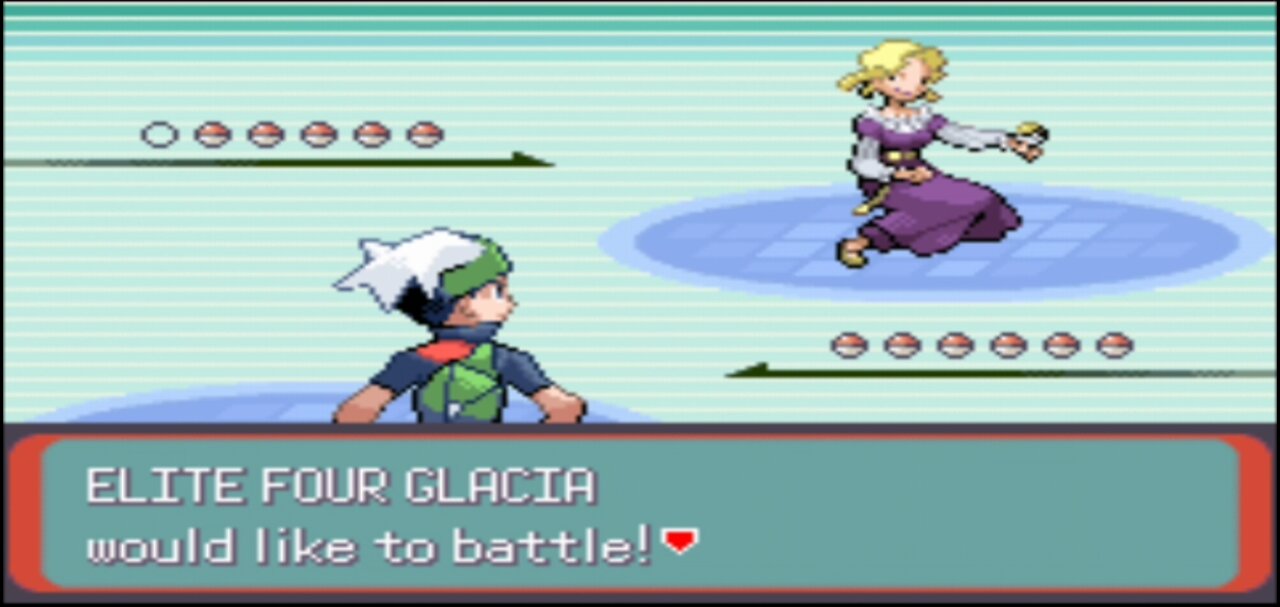 Pokemon Emerald - Elite Four Battle: Glacia