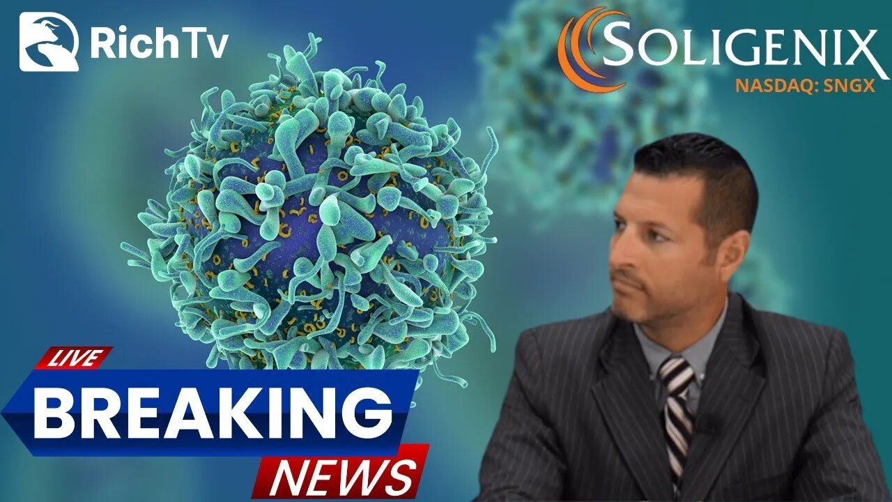 Breaking News | Soligenix, Inc. (Nasdaq: SNGX) | RICH TV LIVE PODCAST