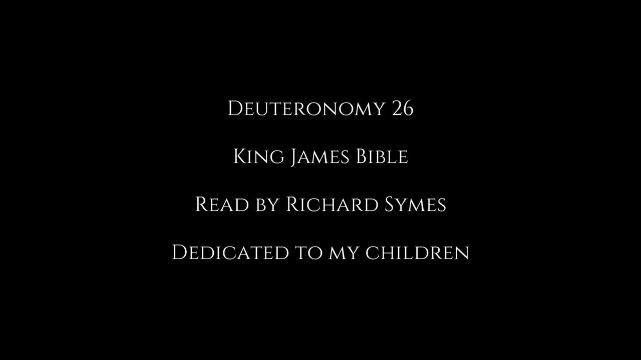 Deuteronomy 26