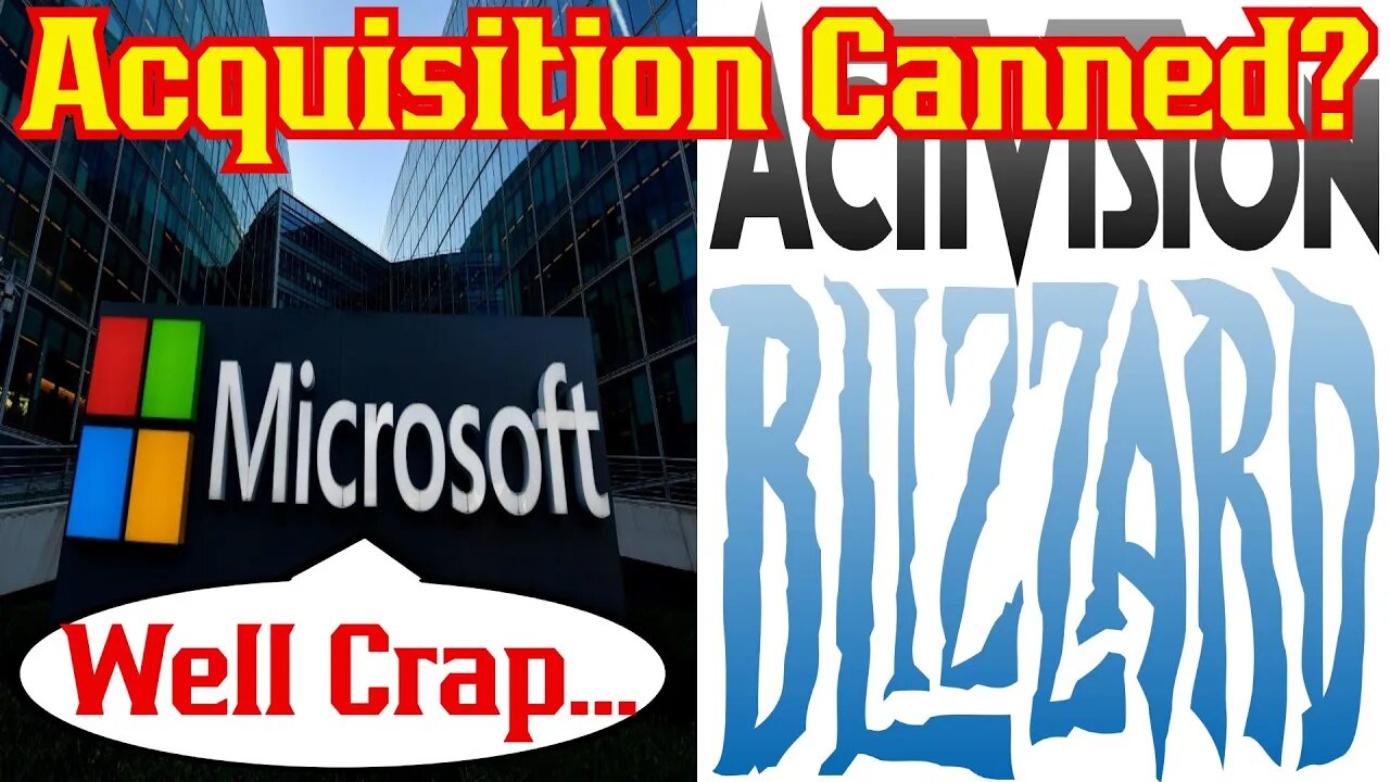 Microsoft Blizzard Deal BLOCKED! FTC Lawsuits Inbound!