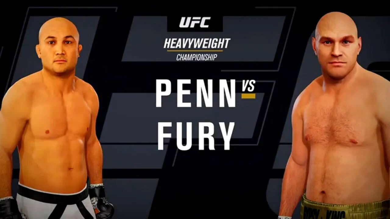 EA Sports UFC 4 Gameplay Tyson Fury vs BJ Penn