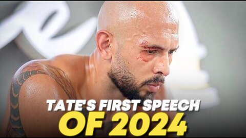 Andrew Tate's FIRST SPEECH Of 2024