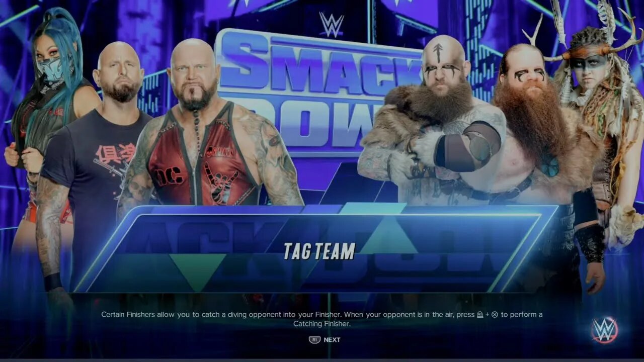 WWE Smackdown The OC vs The Viking Raiders