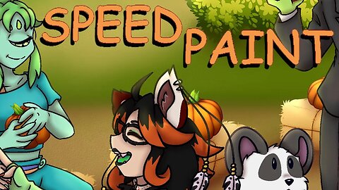 Speed Paint - COMMISSION - BIG Autumn Group Pic