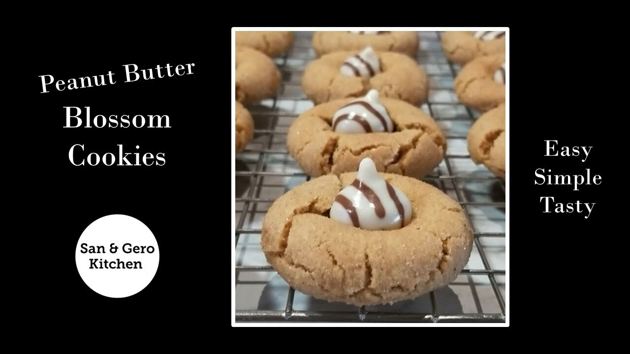 How to make Yummy Peanut Butter Blossom Cookies