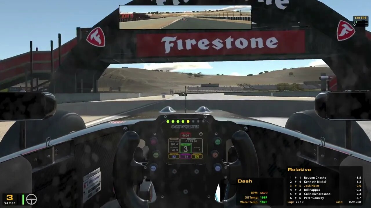 USF 2000 at Laguna Seca - iRacing 2023 S2 Week 1