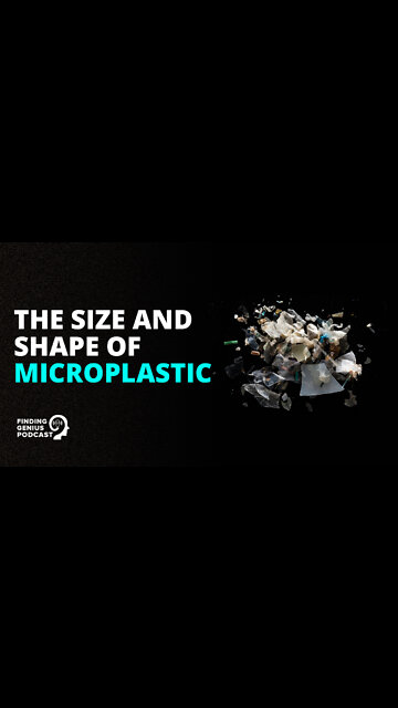 The Size and Shape of Microplastic #shorts