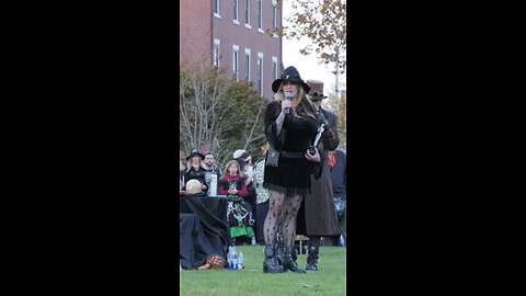 #Stormy Daniels Honored At Salem Witch Trial Circle