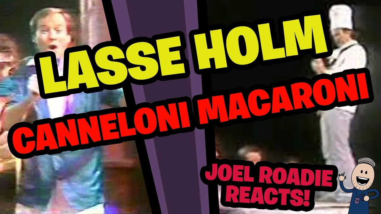 Lasse Holm - Canneloni Macaroni - Roadie Reacts