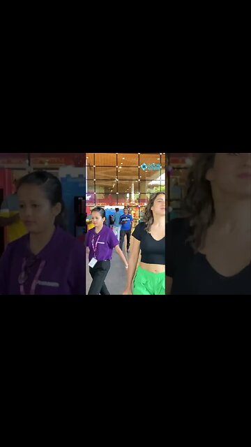 Sara Ali Khan Sported At Airport 💃❤️ #shorts